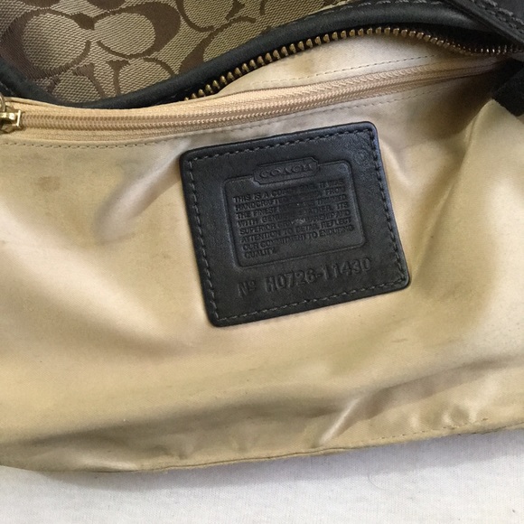COACH Bleeker Signature Canvas Shoulder Bag - Picture 6 of 7